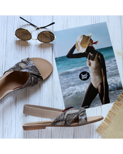 Сандалі з принтом Арт. 10-21/112