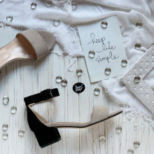 Замшеві босоніжки на підборах Арт.: 615-3/415-32Ок