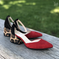 Босоніжки з гострим носом Арт. 657-4/w324Ок