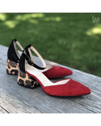 Босоніжки з гострим носом Арт. 657-4/w324Ок