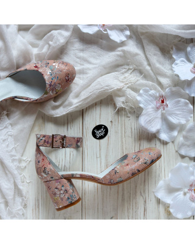 Босоніжки на підборах Арт. 605-6/45Ок