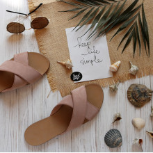 Замшеві шльопанці Арт. 10-19/112