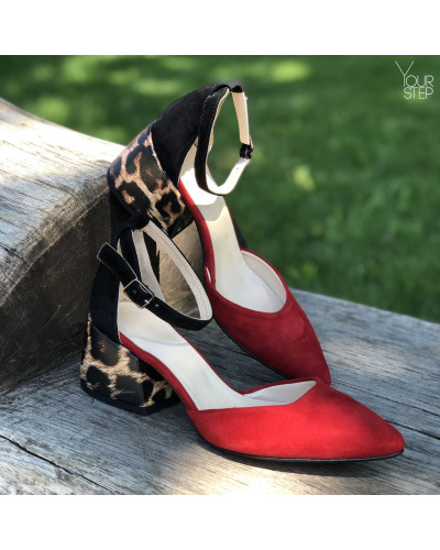 Босоніжки з гострим носом Арт. 657-4/w324Ок