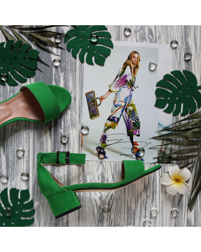 Босоніжки на підборах Арт.: 615-3/415-32Ок