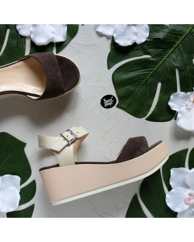 Босоніжки на високій підошві Арт. 352-2