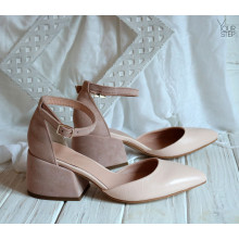 Лакові босоніжки з гострим носом Арт. 657-4/w324Ок