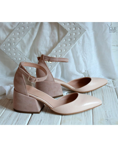 Лакові босоніжки з гострим носом Арт. 657-4/w324Ок