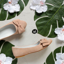 Замшеві балетки Арт. 01-1-Бант