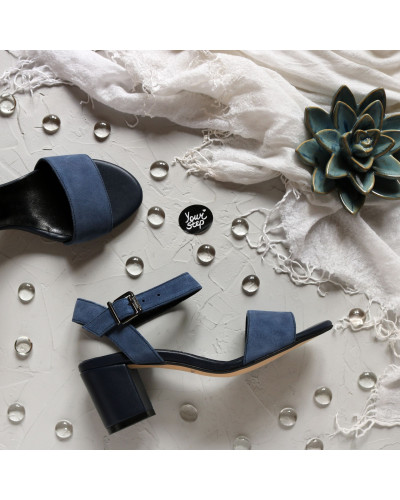 Босоніжки синього кольору Арт.: 615-1Ок