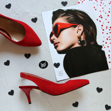 Слінгбеки червоного кольору Арт 657-3/36