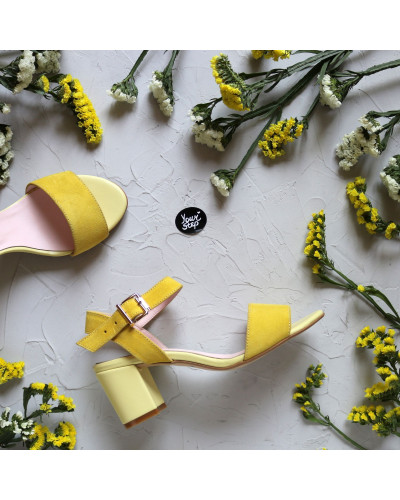 Босоніжки жовтого кольору Арт.: 615-1Ок