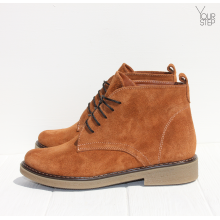 Черевики із рудої замші Арт. 12-20(Sn4)