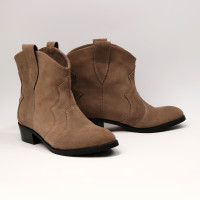 Бежеві замшеві Козаки Арт. 306-2