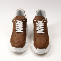 Кросівки бежевого кольору на масивній підошві Арт. 218-1/21950