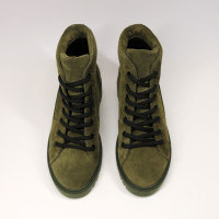 Ботинки со шнуровкой цвета хаки Арт. 51-3/21855