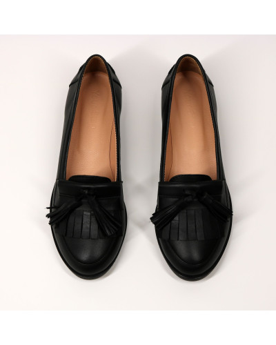 Шкіряні чорні лофери Арт. 05-15 (Mar4)