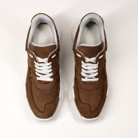 Кросівки бежевого кольору на масивній підошві Арт. 218-1/21950