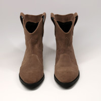 Бежеві замшеві Козаки Арт. 306-2