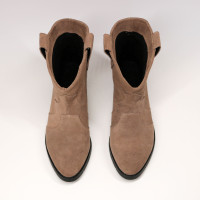 Бежеві замшеві Козаки Арт. 306-2