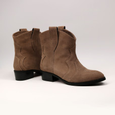 Бежеві замшеві Козаки Арт. 306-2