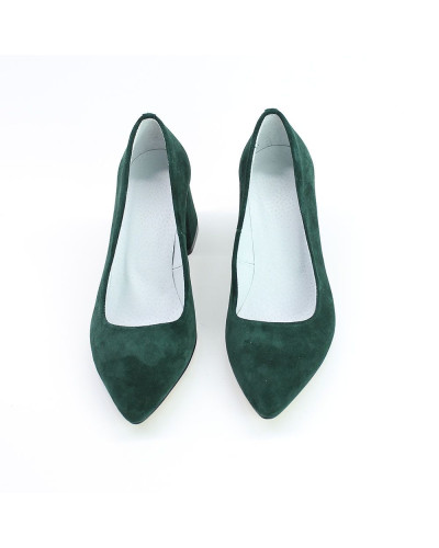 Туфлі-човники на низьких підборах Арт. 657-1/47Ok