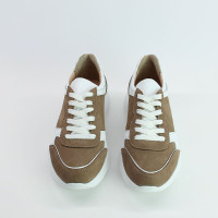 Кросівки з бежевого нубука Арт. Т-3/21910