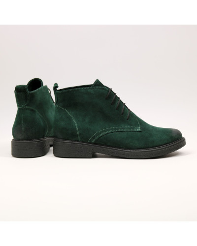 Черевики із замші з ефектом потертості Арт. 12-20(Sn4)