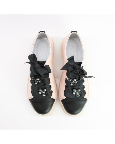 Кеди із натуральної шкіри Арт. 33-1/143-3689