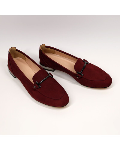 Лофери бордового кольору Арт. 156-1-2578