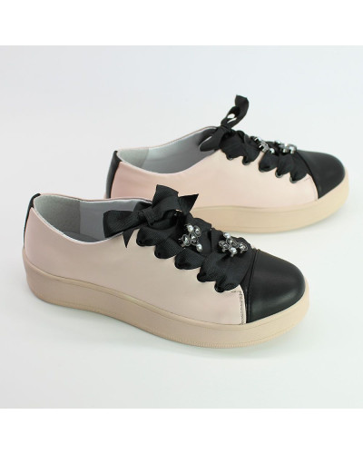 Кеди із натуральної шкіри Арт. 33-1/143-3689