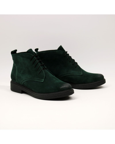 Черевики із замші з ефектом потертості Арт. 12-20(Sn4)