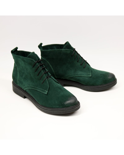 Черевики із замші з ефектом потертості Арт. 12-20(Sn4)