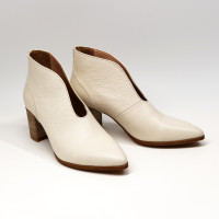 Ботильоны с глубоким вырезом из натуральной кожи флотар Арт. 657-7/41Ок-str