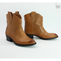 Козаки зі шкіри рудого кольору Арт. 306-2