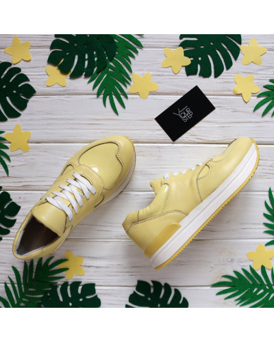 Кросівки жовтого кольору Арт. 15-2