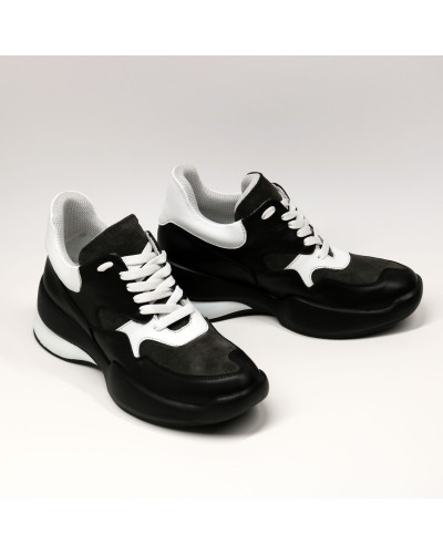 Кросівки із замші та шкіри Арт. 218-1/21973