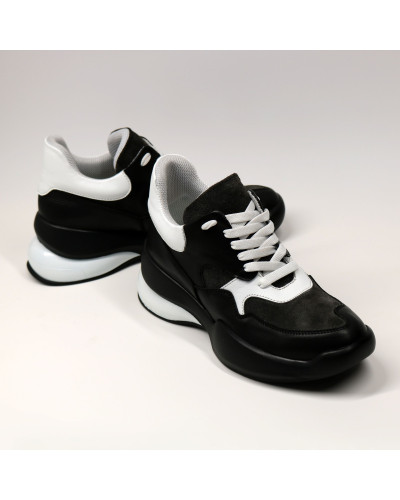 Кросівки із замші та шкіри Арт. 218-1/21973