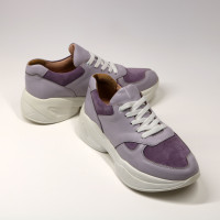 Кросівки із замші та шкіри Арт. 15-2/176