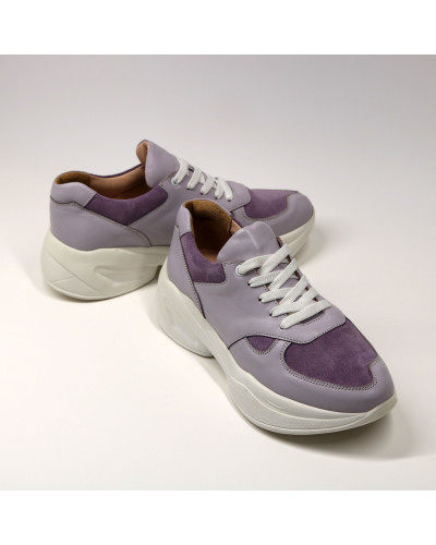 Кросівки із замші та шкіри Арт. 15-2/176