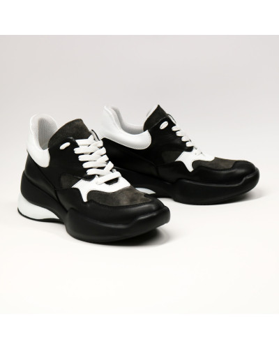 Кросівки із замші та шкіри Арт. 218-1/21973