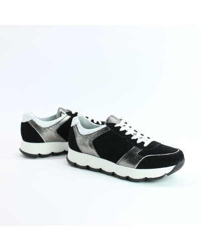 Кросівки з чорної замші Арт. Т-3 