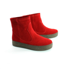 Ботинки из красной замши Арт. 12-19Ls