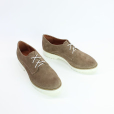 Туфлі з замші кольору капучино Арт. 12-29Se