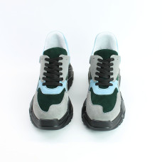 Кросівки з сірої замші Арт. 218-1/21950