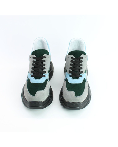 Кросівки з сірої замші Арт. 218-1/21950