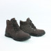 Ботинки со шнуровкой из замши цвета какао Арт. As-3/15