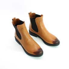 Челсі з натуральної шкіри з ефектом потертості Арт. 12-1(Sn4)