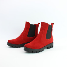 Челсі з червоної замші Арт. 12-1(S2)