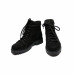 Ботинки со шнуровкой из черного нубука Арт. 51-3/21855