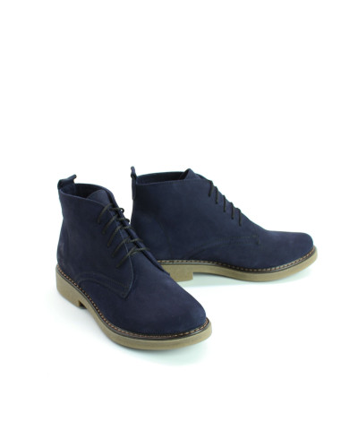 Черевики із нубуку синього кольору Арт. 12-20(Sn4)